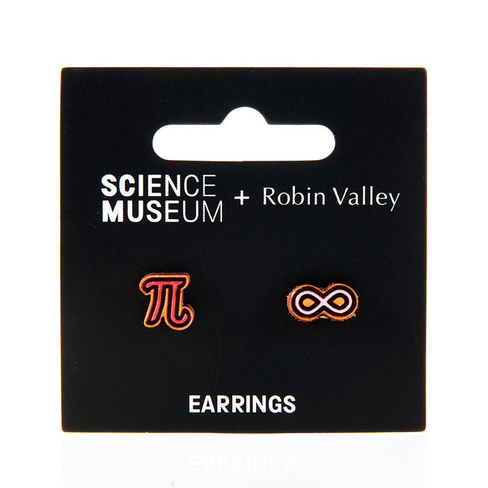 Science Museum Pi Infinity Earrings