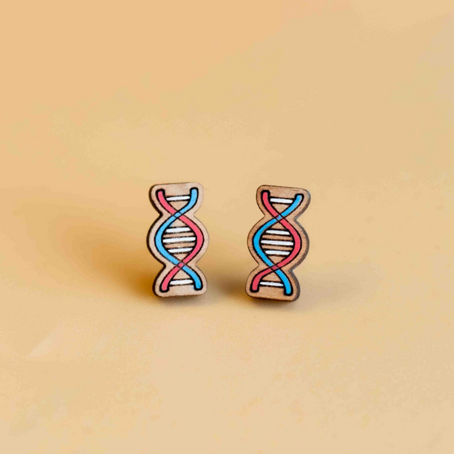 Science Museum DNA Helix Earrings