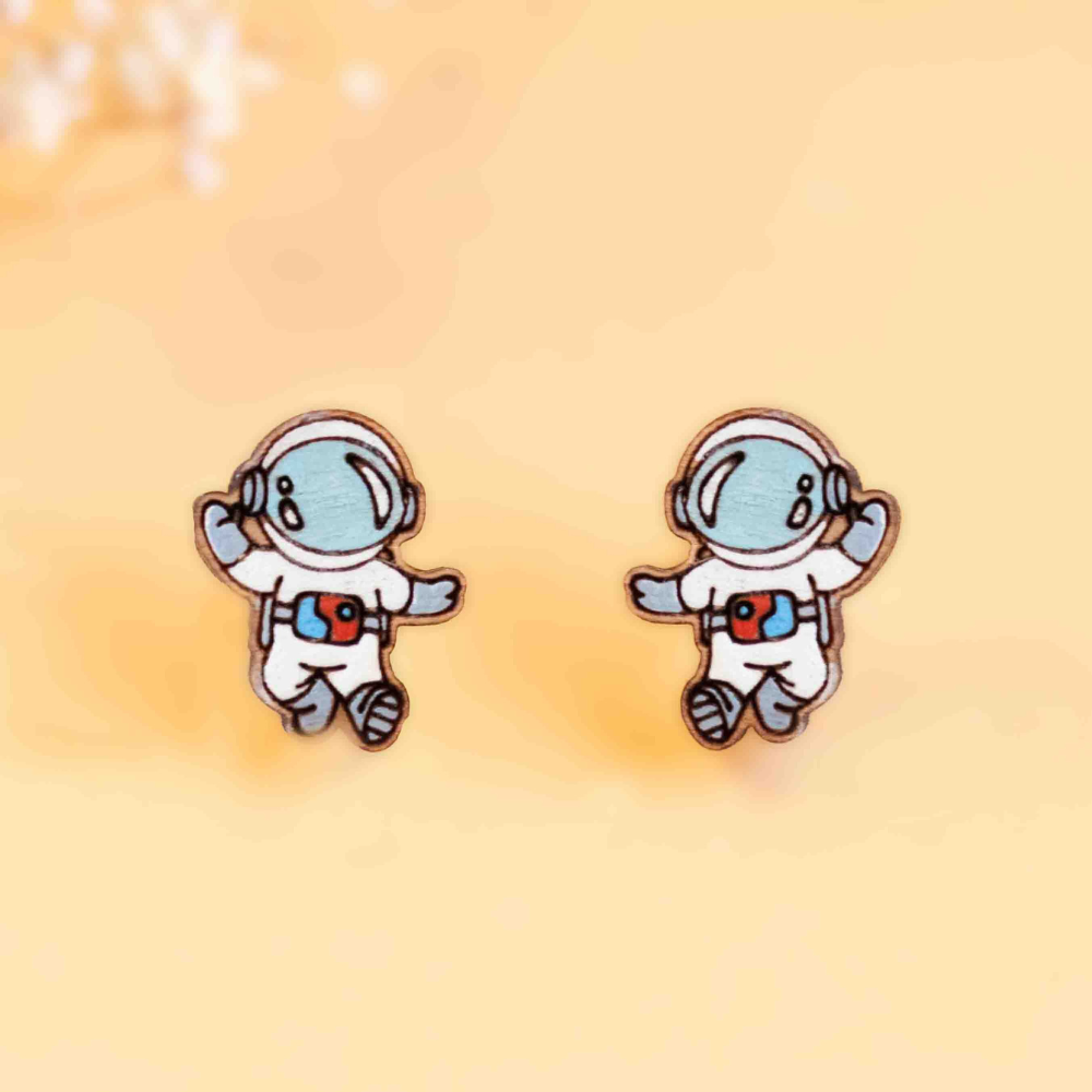 Science Museum Astronaut Earrings