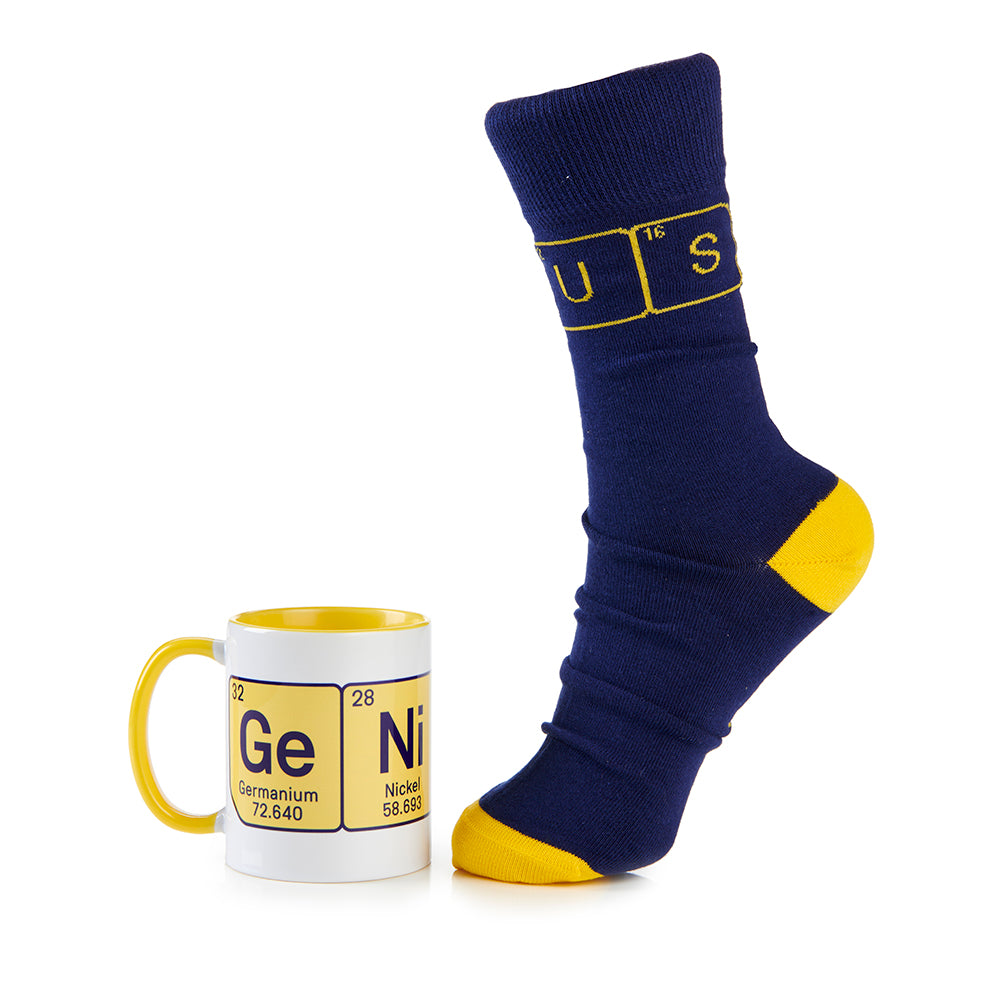 Science Museum GeNiUS Mug and Sock Set - Chemistry, Elements-Themed  Gifts - Science Museum Shop