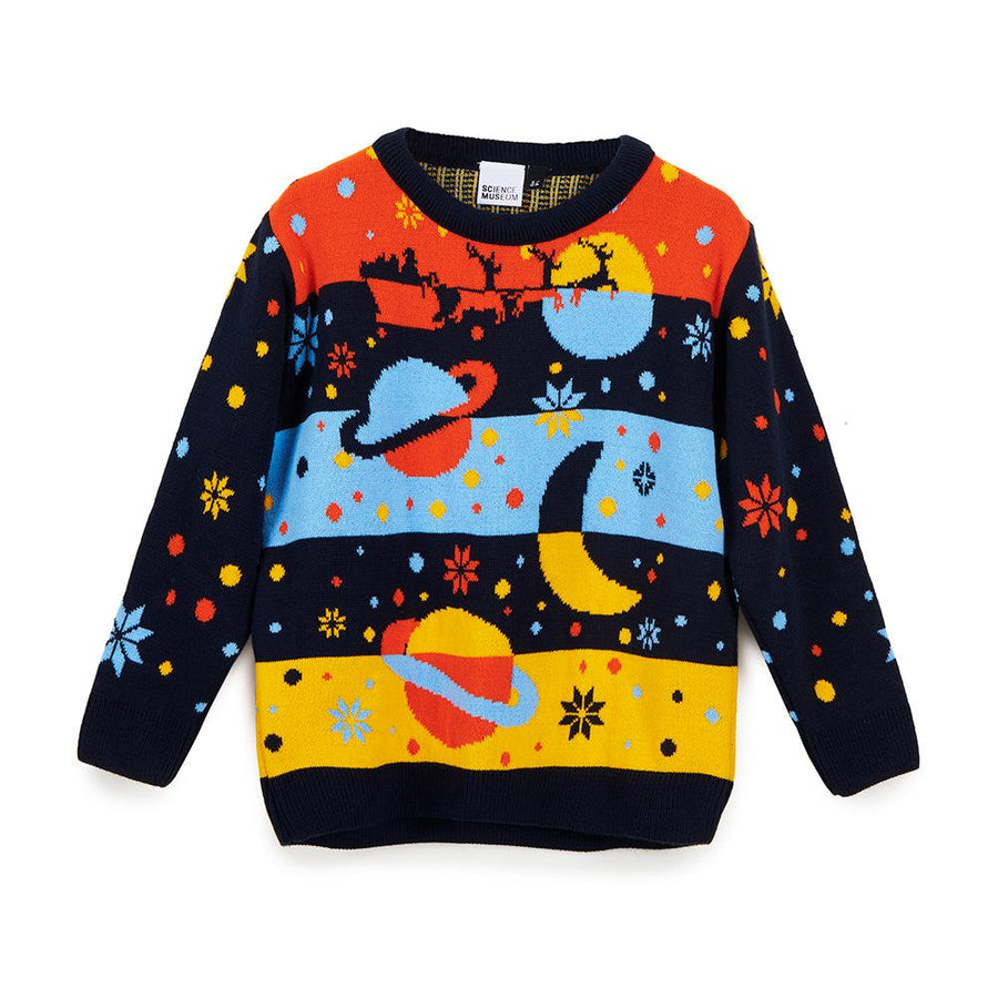 Science Museum Kids Christmas Planet Jumper