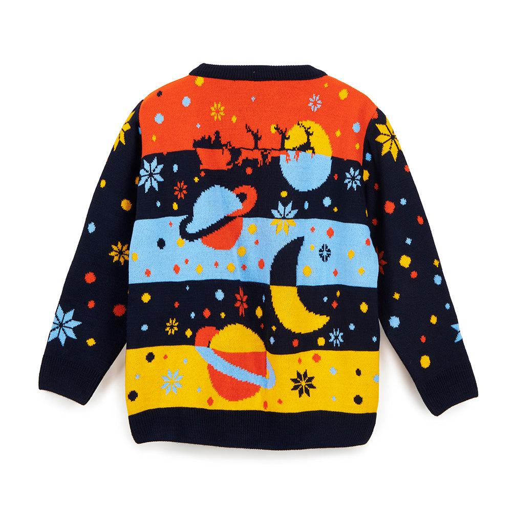 Science Museum Kids Christmas Planet Jumper