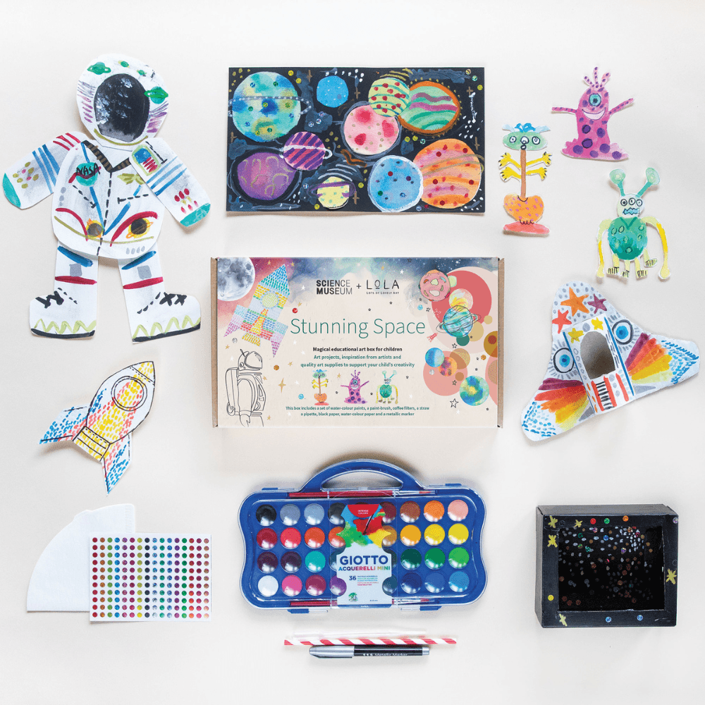 Science Museum Art Box Stunning Space Other Stationery - Science Museum Shop