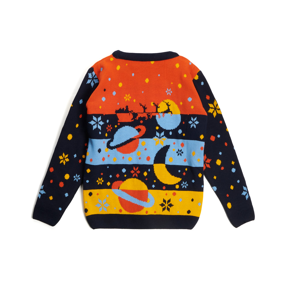 Science Museum Kids Christmas Planet Jumper Clothing - Science Museum Shop