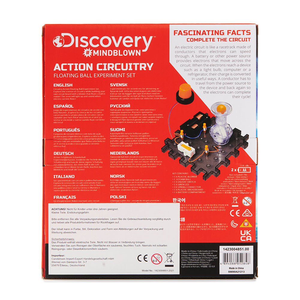 Discovery Toy Circuitry Action Experiment Kit - Floating Ball Experiments - Science Museum Shop