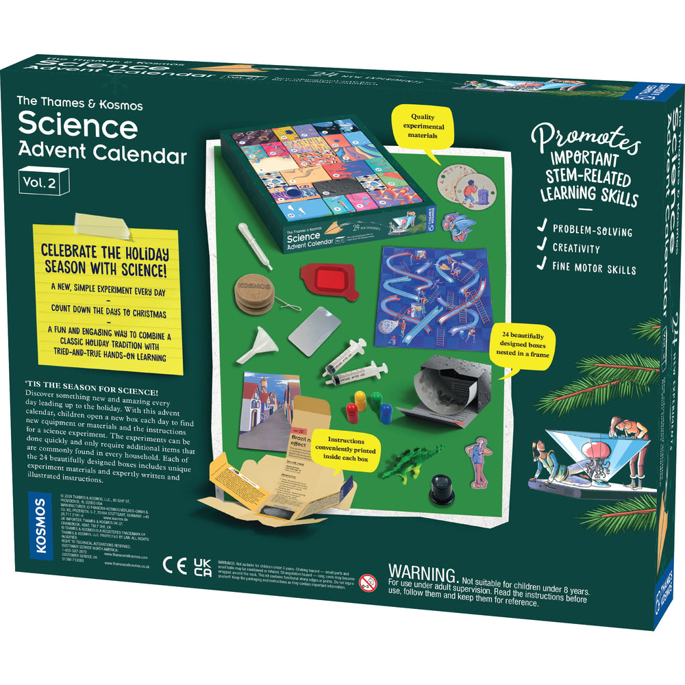 Science Advent Calendar Vol. 2 Kits - Science Museum Shop