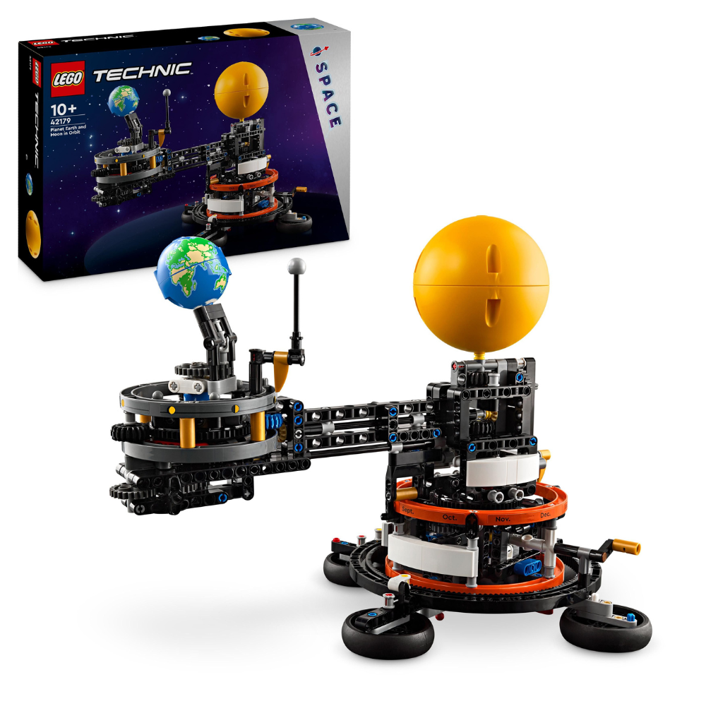 LEGO Technic Planet Earth and Moon in Orbit