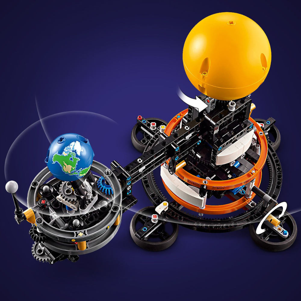 LEGO Technic Planet Earth and Moon in Orbit