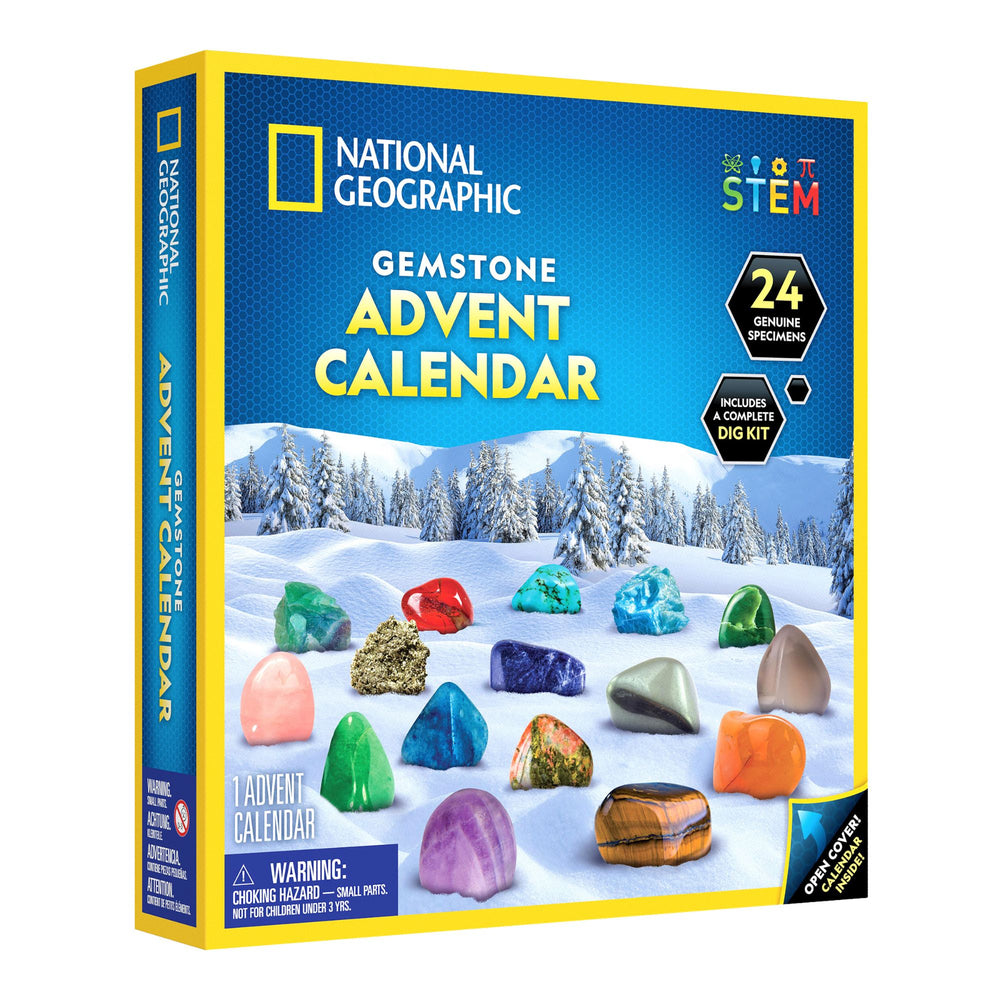 National Geographic Gemstone Advent Calendar Gemstones - Science Museum Shop