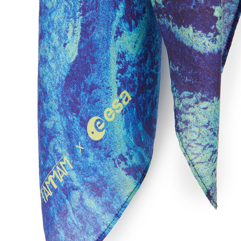 Bering ESA x TAMMAM Silk Scarf Textile Accessories - Science Museum Shop