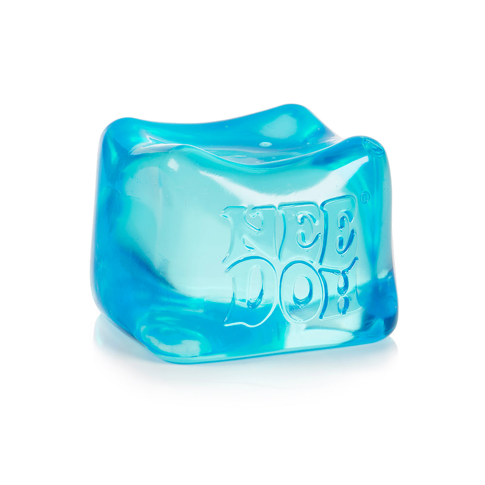 NeeDoh Niceberg Large Cube - Super Solid Squish Sensory Toy Flex & Stretch - Science Museum Shop