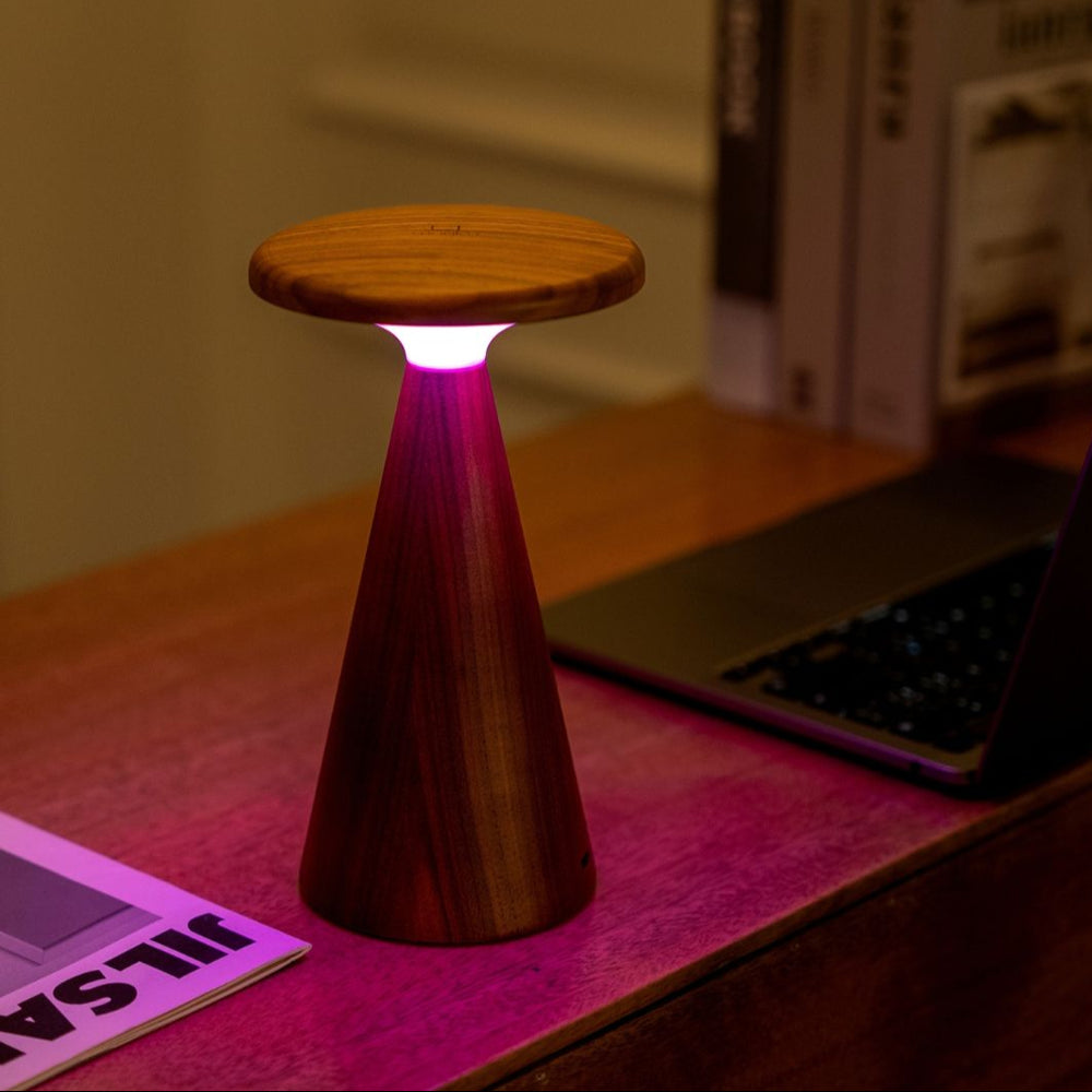 Sylva Walnut Table Lamp Home Tech - Science Museum Shop