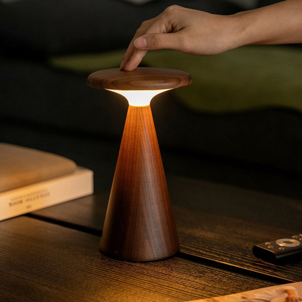Sylva Walnut Table Lamp Home Tech - Science Museum Shop