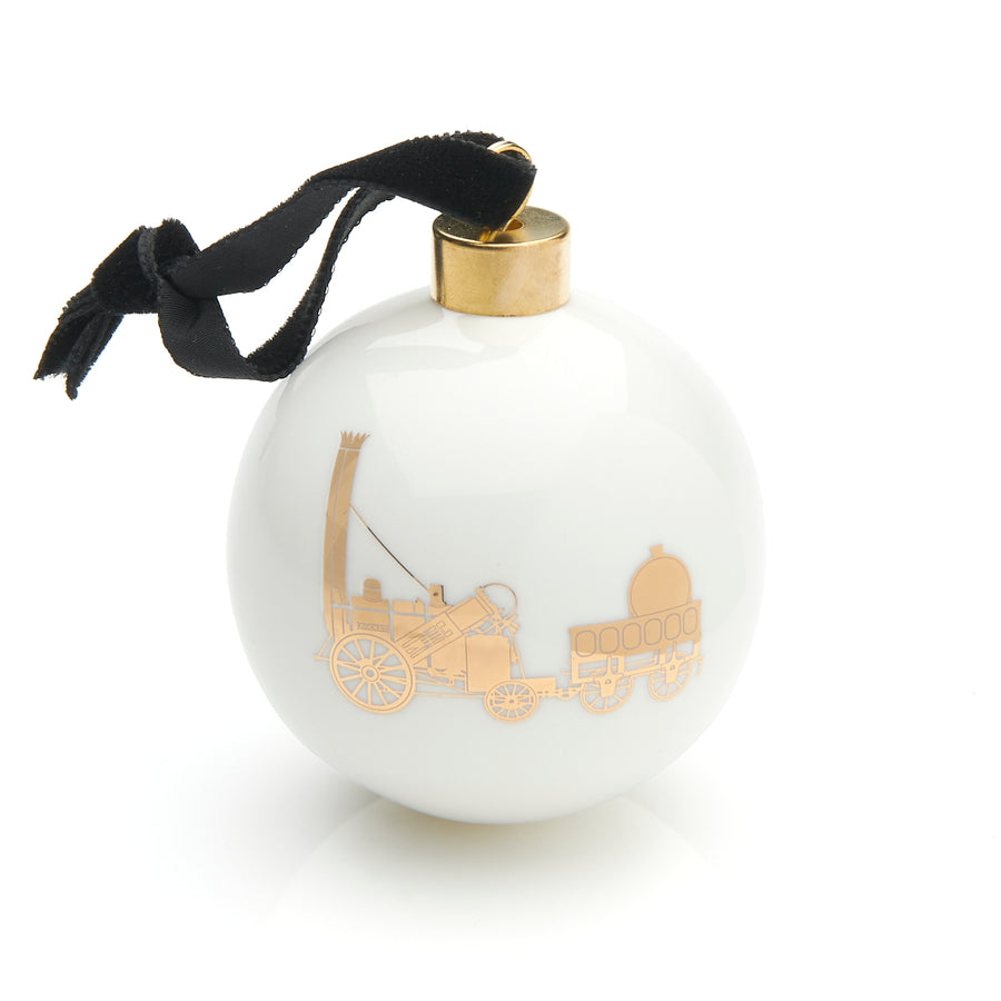 National Railway Museum Rocket Premium Bauble Decoration - Science Museum Shop