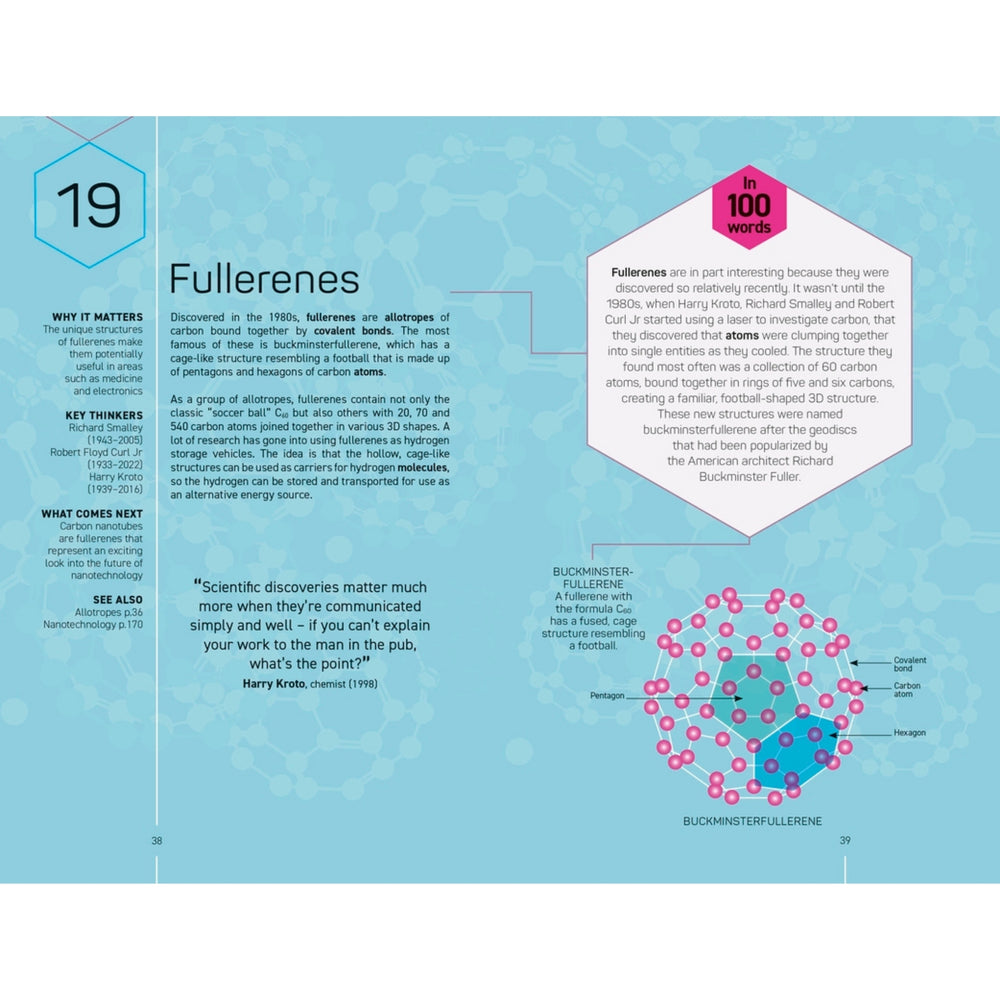 100 Chemistry Ideas in 100 Words Science - Science Museum Shop