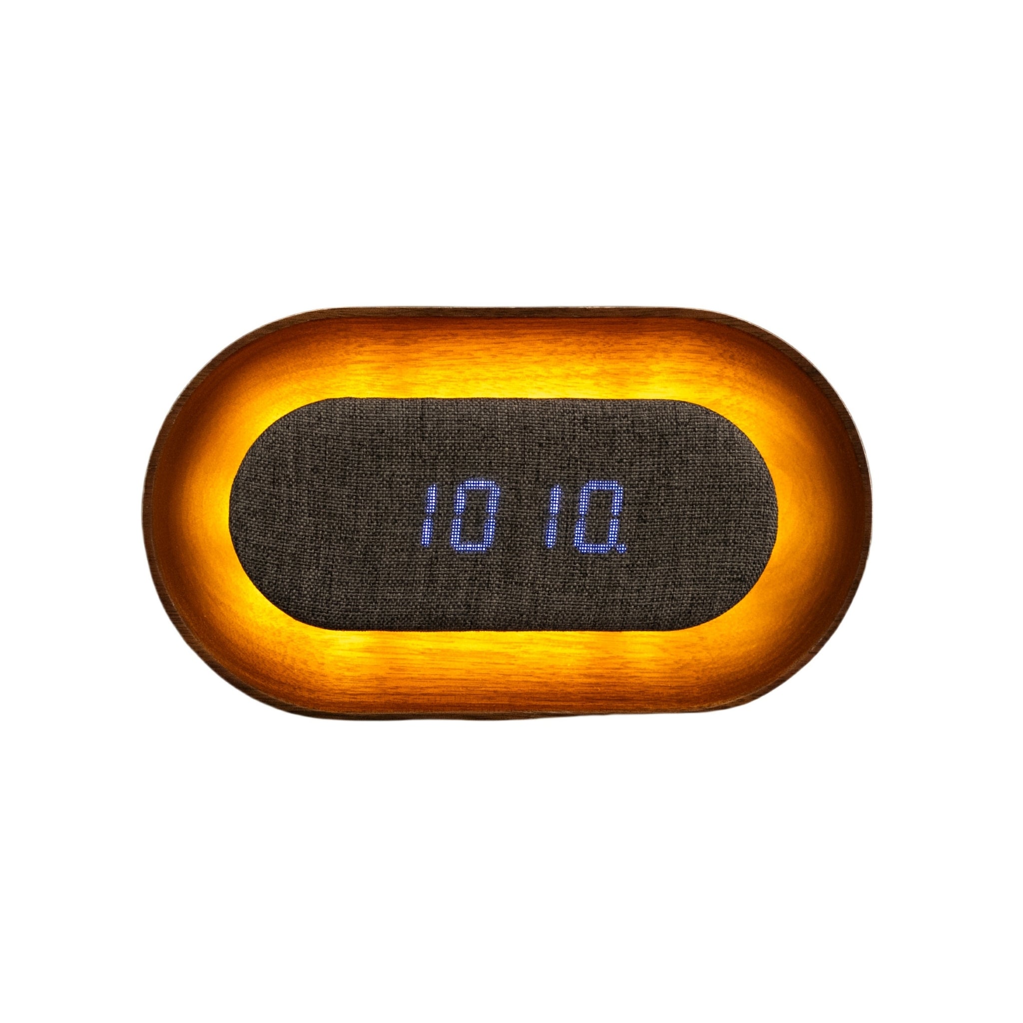 Gingko Design Lumos Oval Clock - Walnut Home Tech - Science Museum Shop