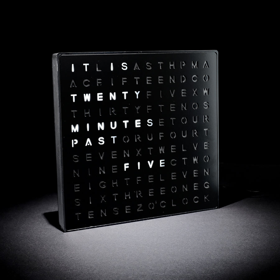 Word Clock Home Tech - Science Museum Shop