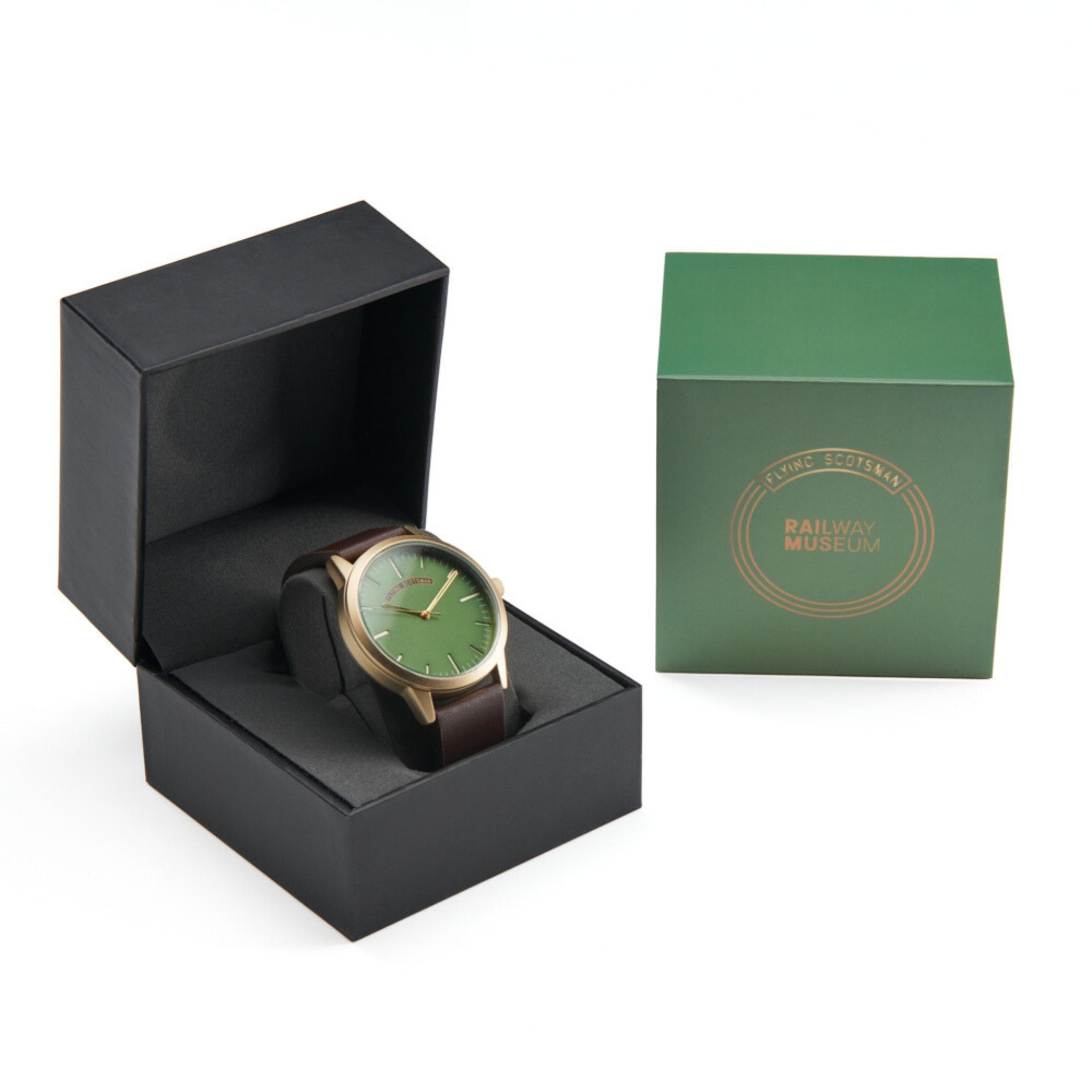 National Railway Museum Flying Scotsman Nameplate Watch Clocks/Watches - Science Museum Shop