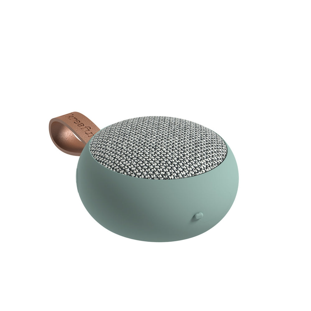 Kreafunk aGO 2 Fabric Bluetooth Speaker - Green Home Tech - Science Museum Shop