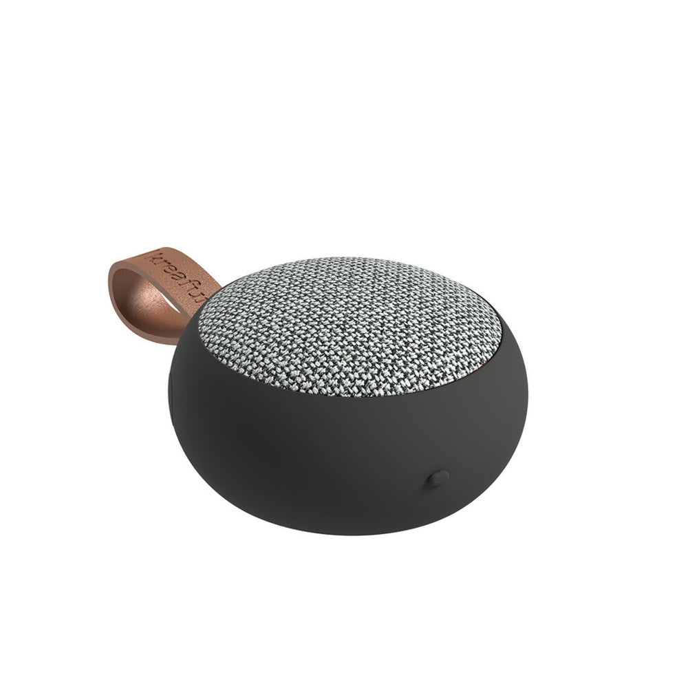 Kreafunk aGO 2 Fabric Bluetooth Speaker - Black Home Tech - Science Museum Shop