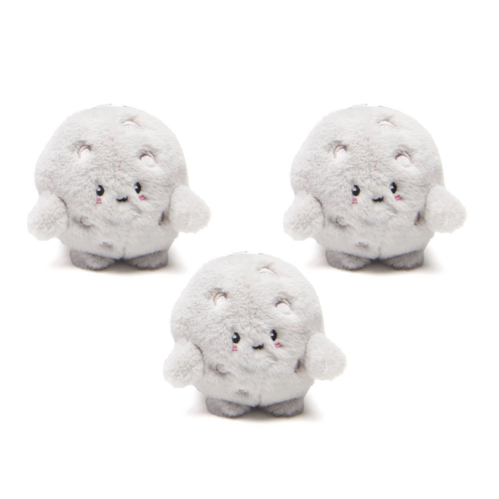 Science Museum Horrible Science Plush Mini Moon Key Clip Set of 3 Soft Toys - Science Museum Shop