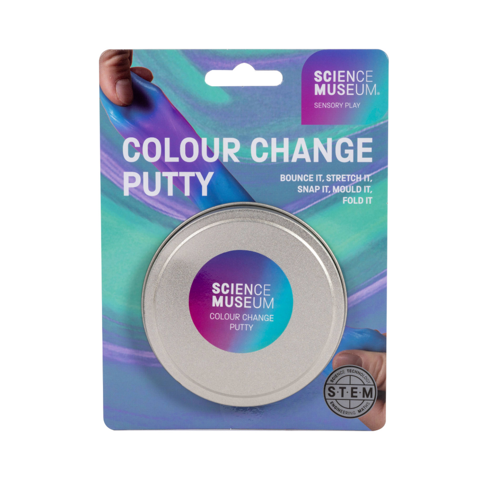 Science Museum Colour Change Putty Set of 3 Flex & Stretch - Science Museum Shop