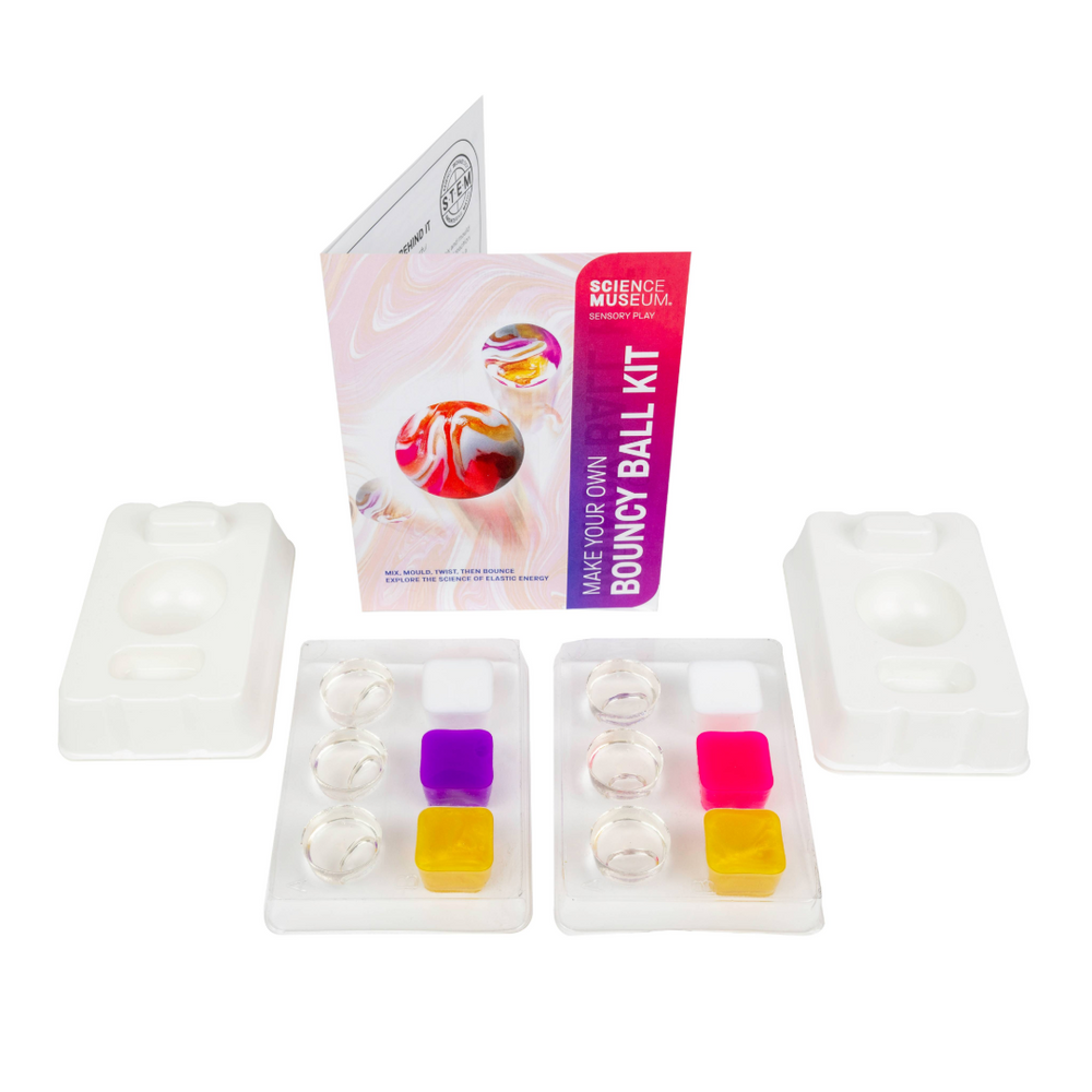 Science Museum Make Your Own Bouncy Ball Kit Set of 3 Kits - Science Museum Shop