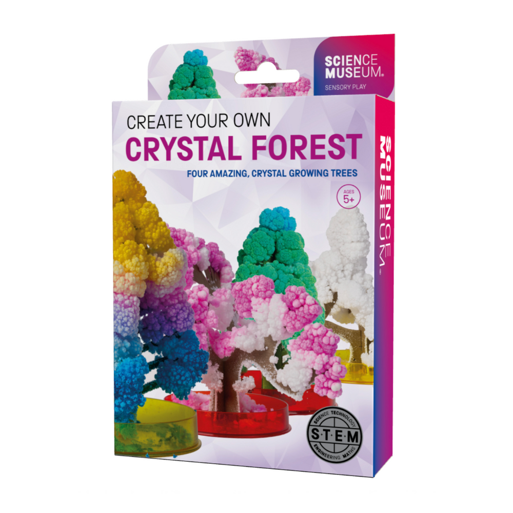 Science Museum Grow Your Own Crystal Forest Set of 3 Gemstones - Science Museum Shop