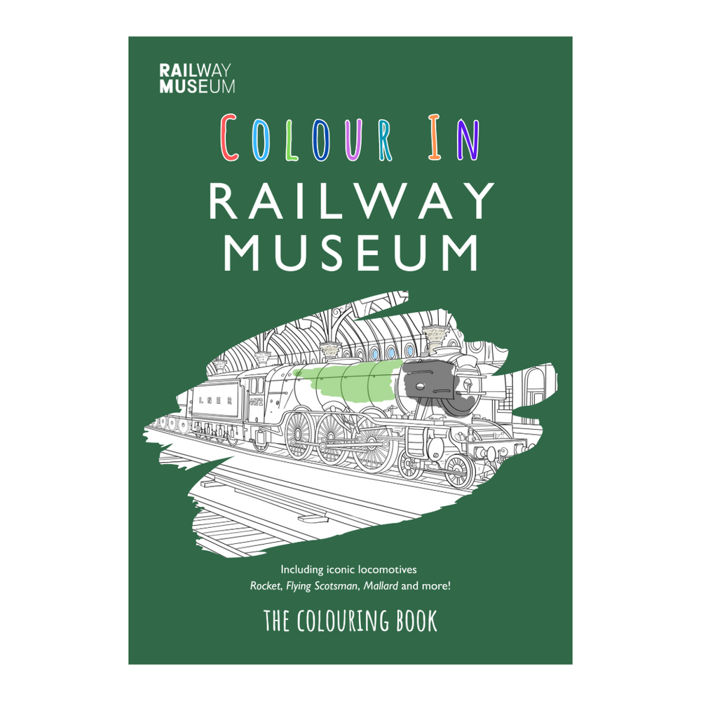 National Railway Museum Colour Your Streets Colouring Book Railways - Science Museum Shop