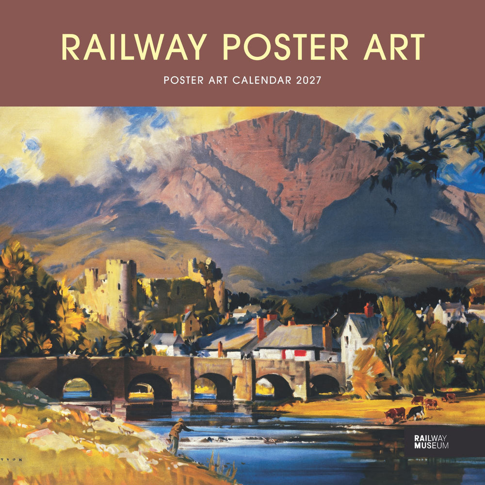 Vintage Railway Poster Art Calendar 2027 Calendars - Science Museum Shop