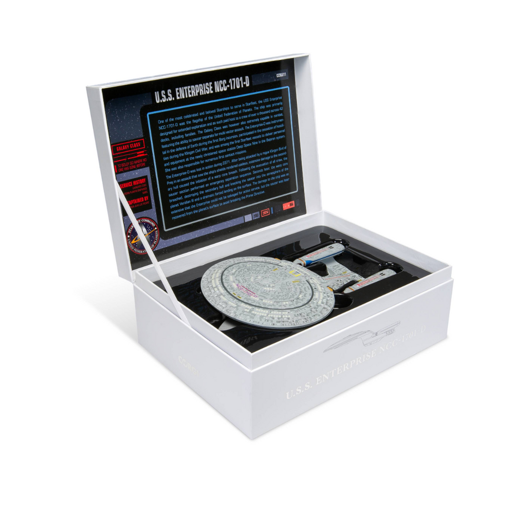 Star Trek U.S.S. Enterprise NCC-1701-D Model Kits - Science Museum Shop