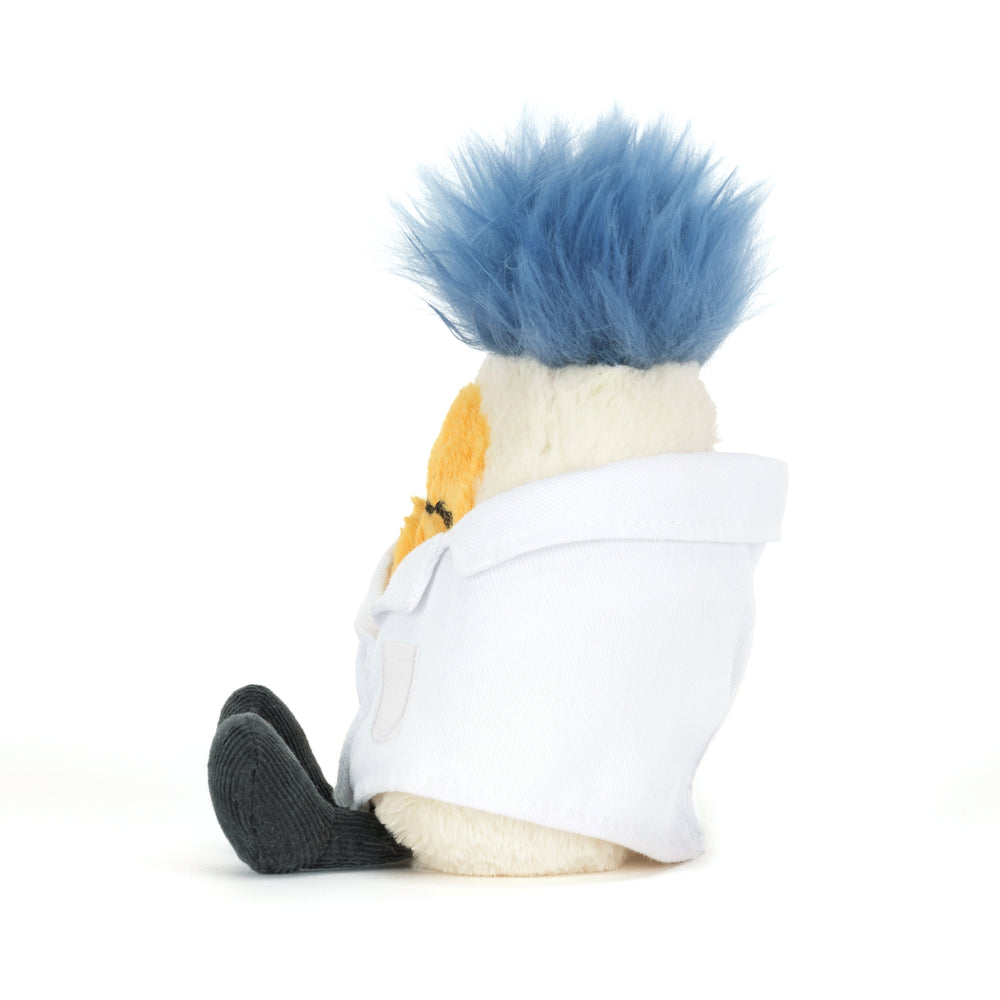 Jellycat Amuseables Boiled Egg Scientist Soft Toys - Science Museum Shop