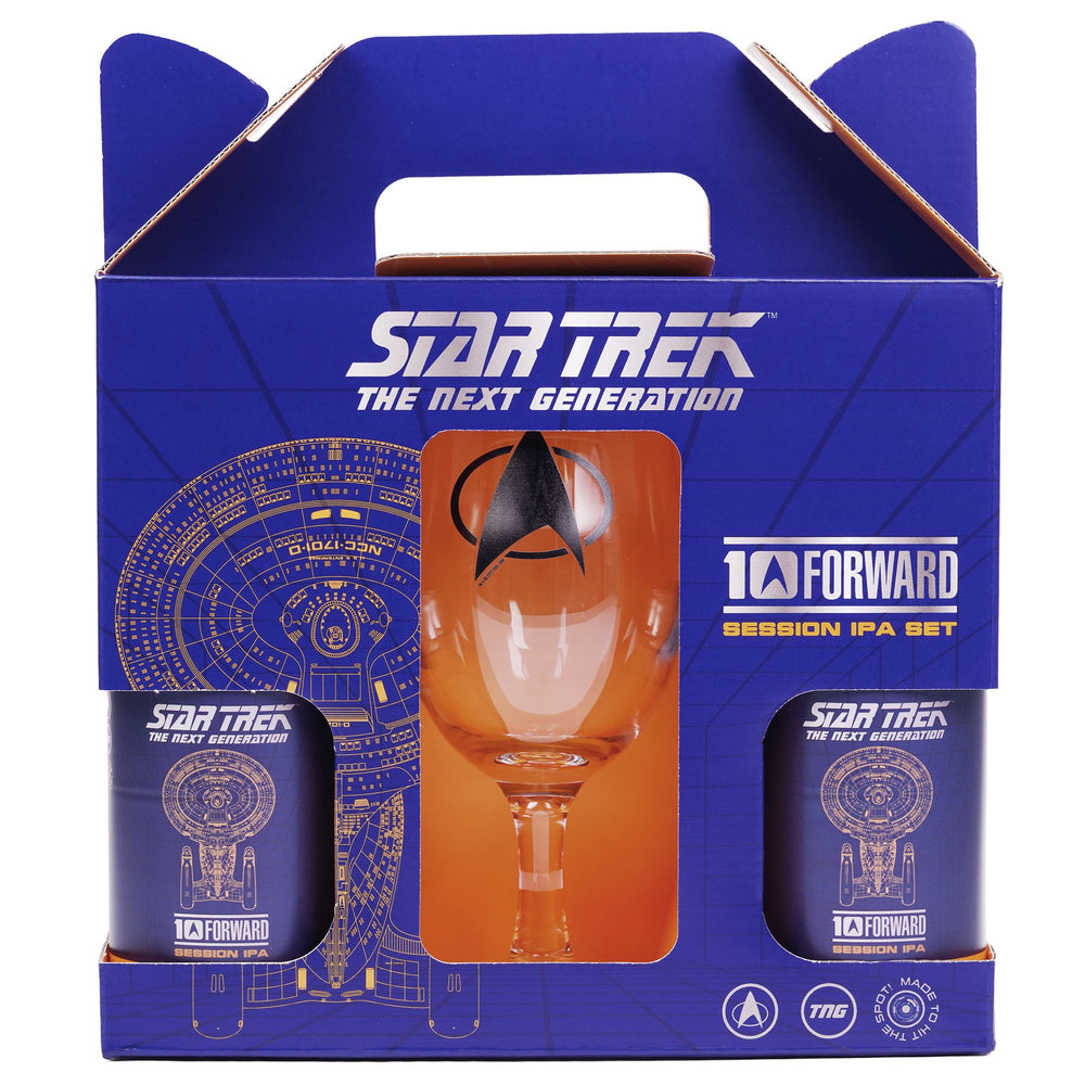 Star Trek 10 Forward Beer and Glass Set Drink - Science Museum Shop