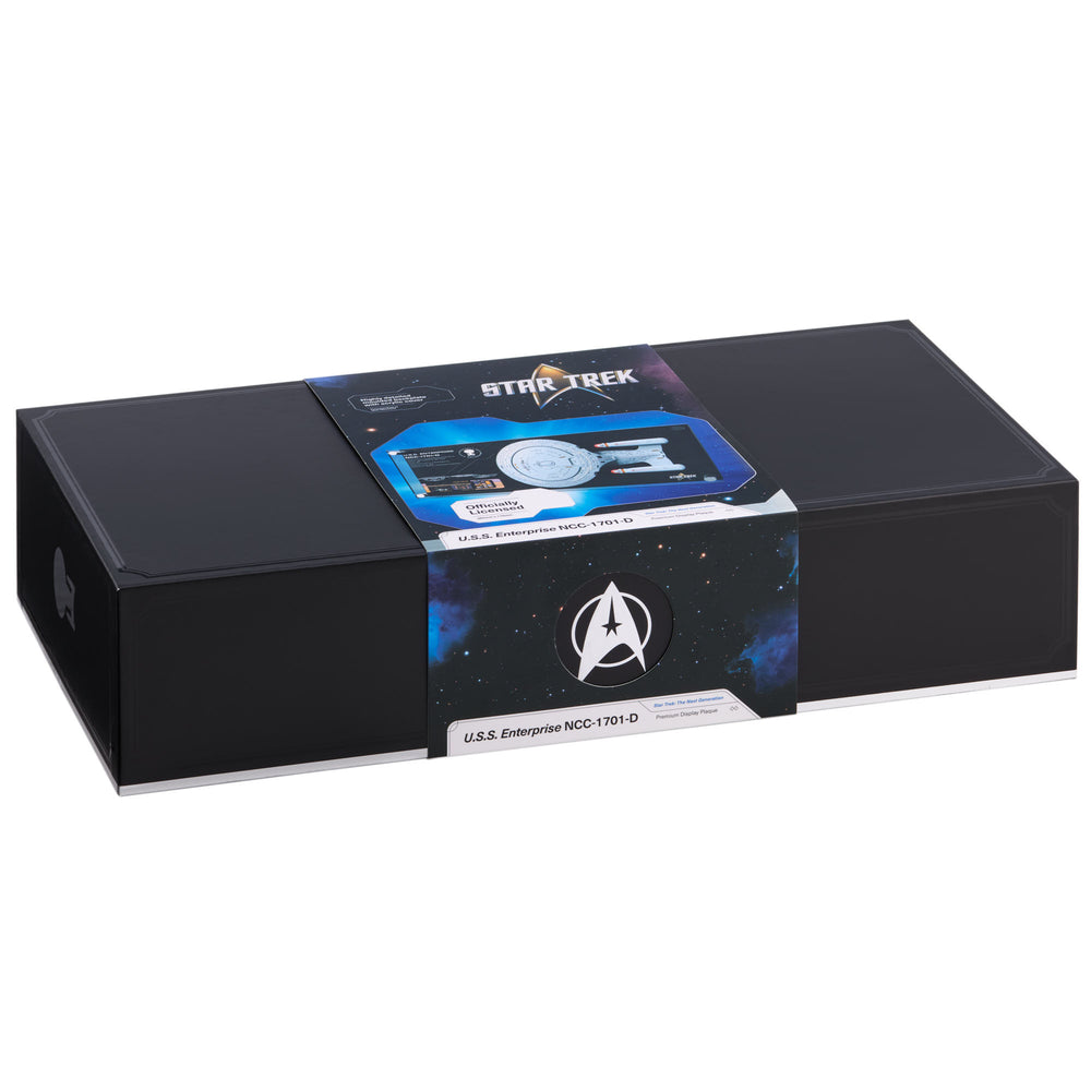 Star Trek Enterprise NCC 1701-D Plaque Lighting & Lamps - Science Museum Shop