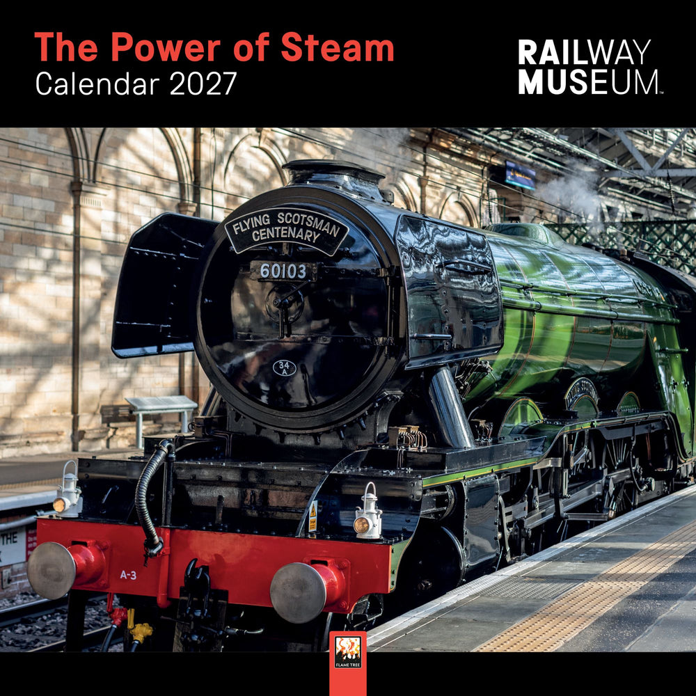 National Railway Museum The Power of Steam Calendar 2027 Calendars - Science Museum Shop