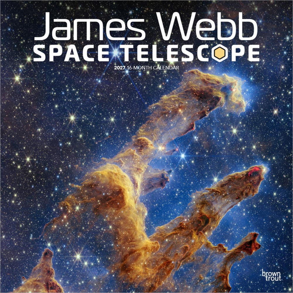 James Webb Space Telescope 2027 Calendar Calendars - Science Museum Shop