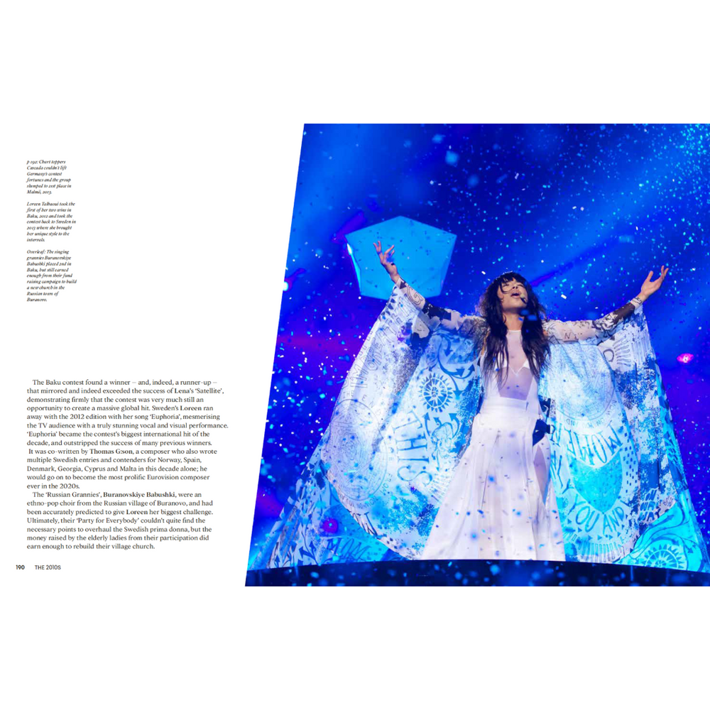 Eurovision Song Contest: Seven Decades of Glitz Glamour and Unforgettable Performances General Media - Science Museum Shop