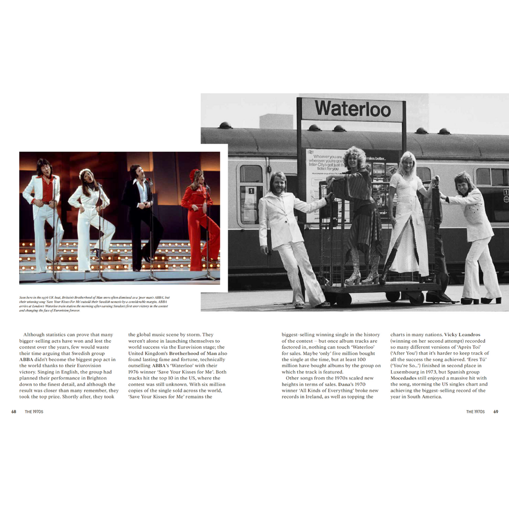 Eurovision Song Contest: Seven Decades of Glitz Glamour and Unforgettable Performances General Media - Science Museum Shop
