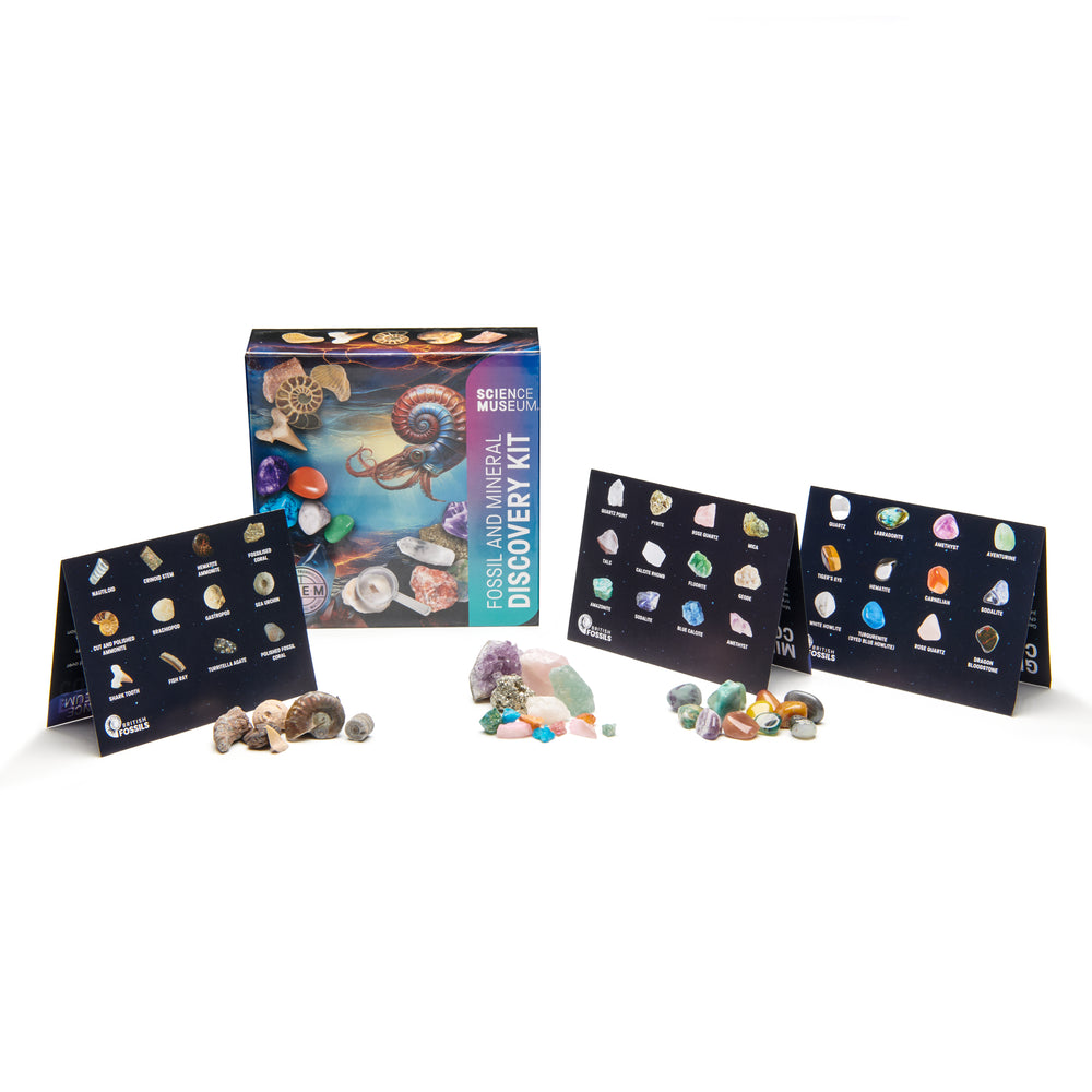 Science Museum Fossil & Mineral Discovery Kit Gemstones - Science Museum Shop