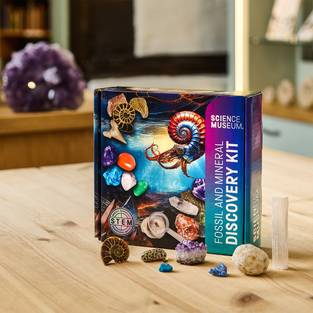 Science Museum Fossil & Mineral Discovery Kit Gemstones - Science Museum Shop