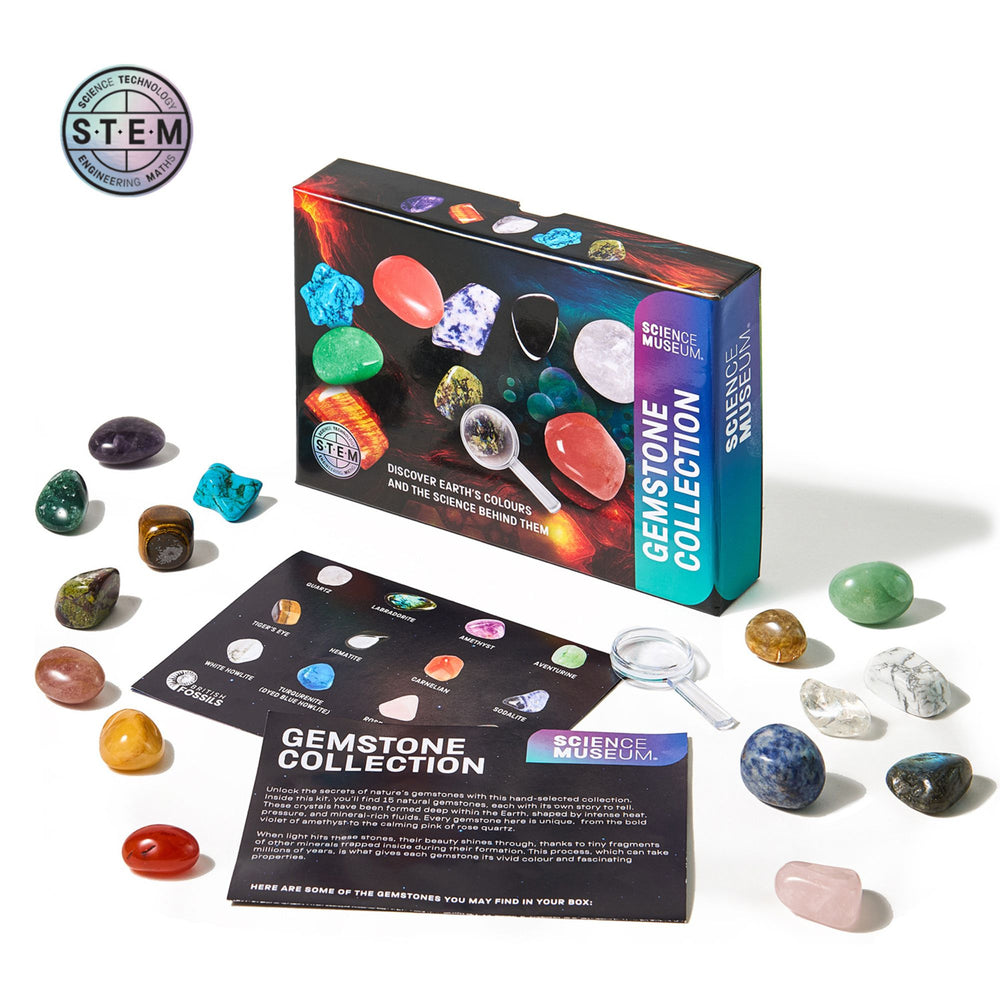 Science Museum Gemstone Collection Kit Gemstones - Science Museum Shop