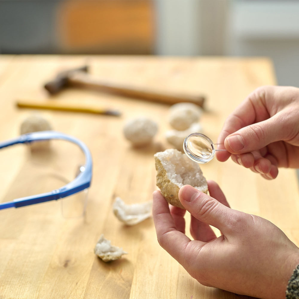 Science Museum Break Your Own Geodes Kit Gemstones - Science Museum Shop