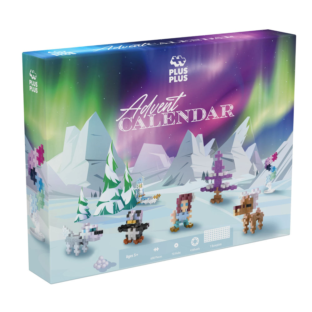 Plus-Plus Northern Lights Advent Calendar Kits - Science Museum Shop