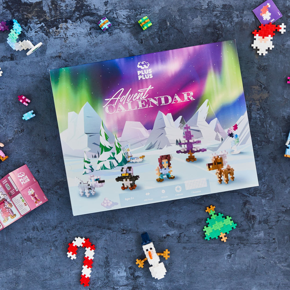 Plus-Plus Northern Lights Advent Calendar Kits - Science Museum Shop