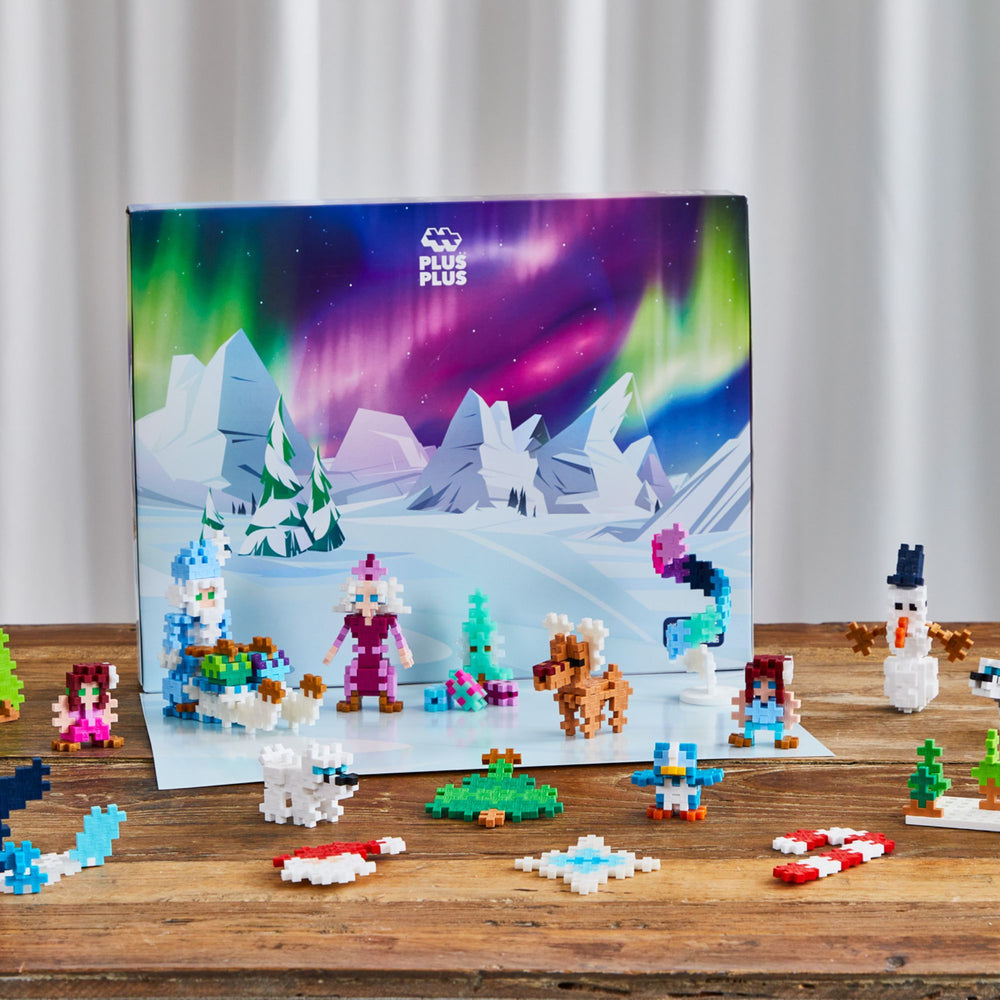Plus-Plus Northern Lights Advent Calendar Kits - Science Museum Shop