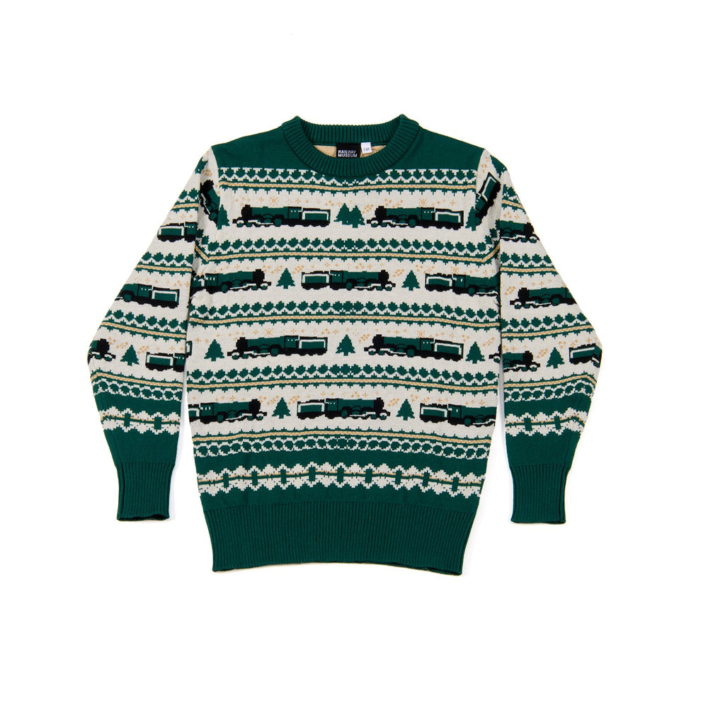 National Railway Museum Kids' Christmas Jumper Clothing - Science Museum Shop