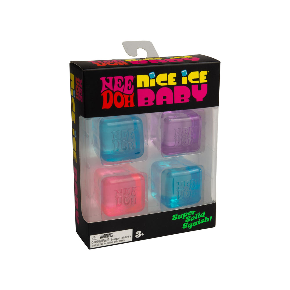 NeeDoh Nice Ice Baby Pack of 4 Flex & Stretch - Science Museum Shop