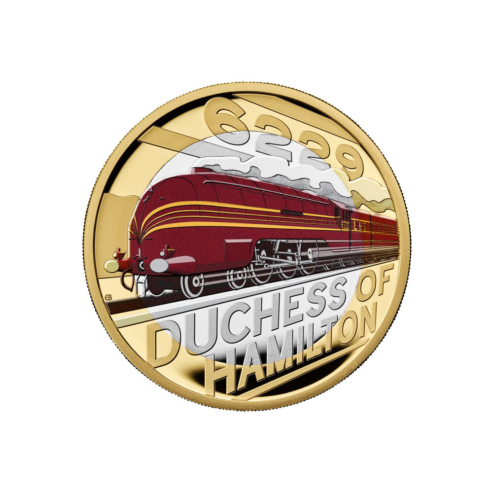 Duchess of Hamilton 2026 UK Silver Proof Colour Coin Other Stationery - Science Museum Shop