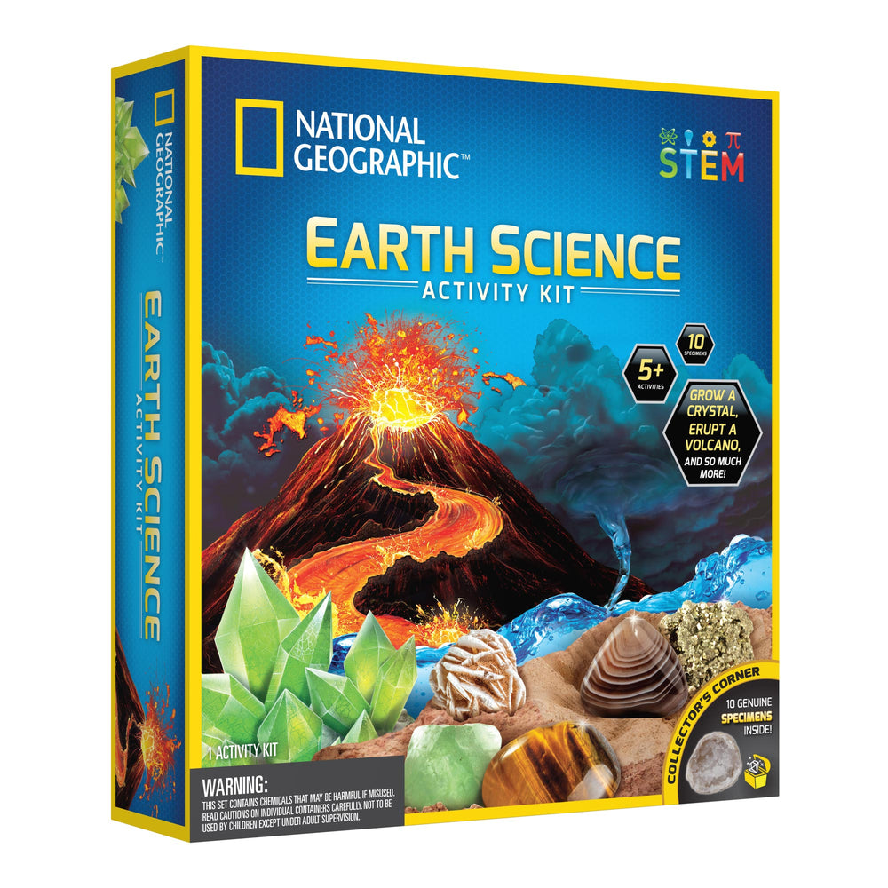 National Geographic Mega Earth Science Kit Experiments - Science Museum Shop