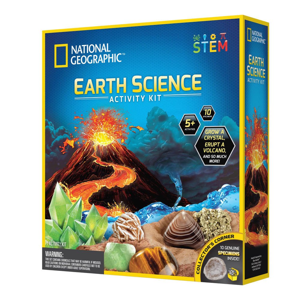 National Geographic Mega Earth Science Kit Experiments - Science Museum Shop